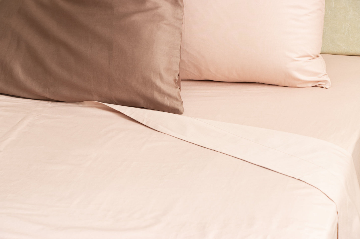 Blush Pink Essential Percale Bedding Bundle