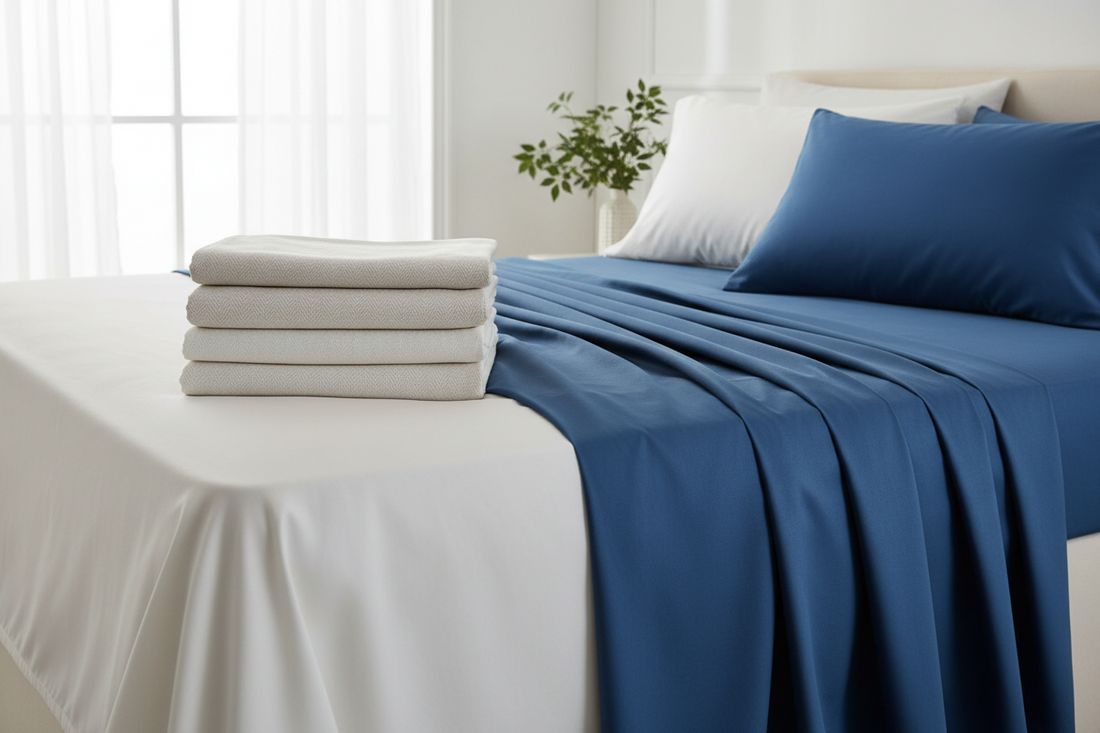 Cotton vs microfiber bed sheet comparison — which is better for India's hot climate