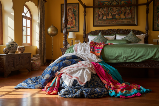 Pure cotton bed sheets — complete summer bedding shopping and care guide for India