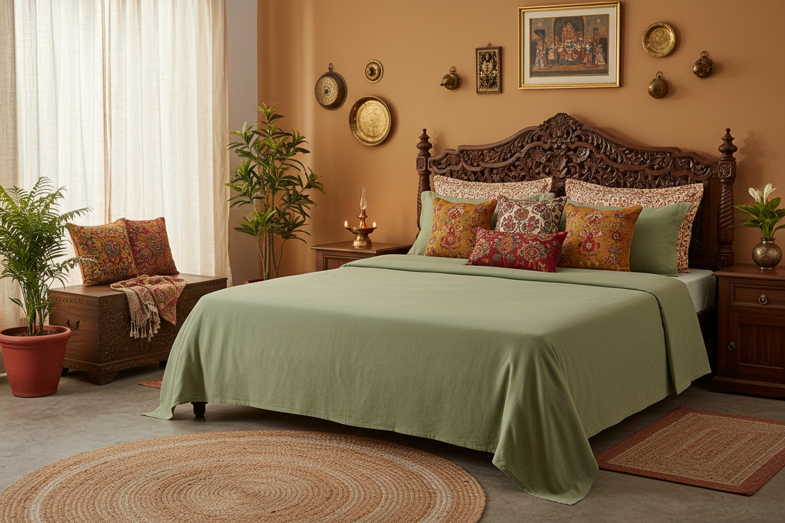 Uncomfortable bed with unsuitable sheets — 7 signs your bed sheets are not right for Indian summer