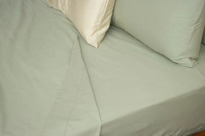 Sage Green Pure Cotton Bedding Bundle — BELONG India