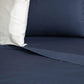 Navy Blue Pure Cotton Bedding Bundle — BELONG India