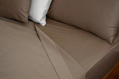 Brown Pure Cotton Bedding Bundle — BELONG India