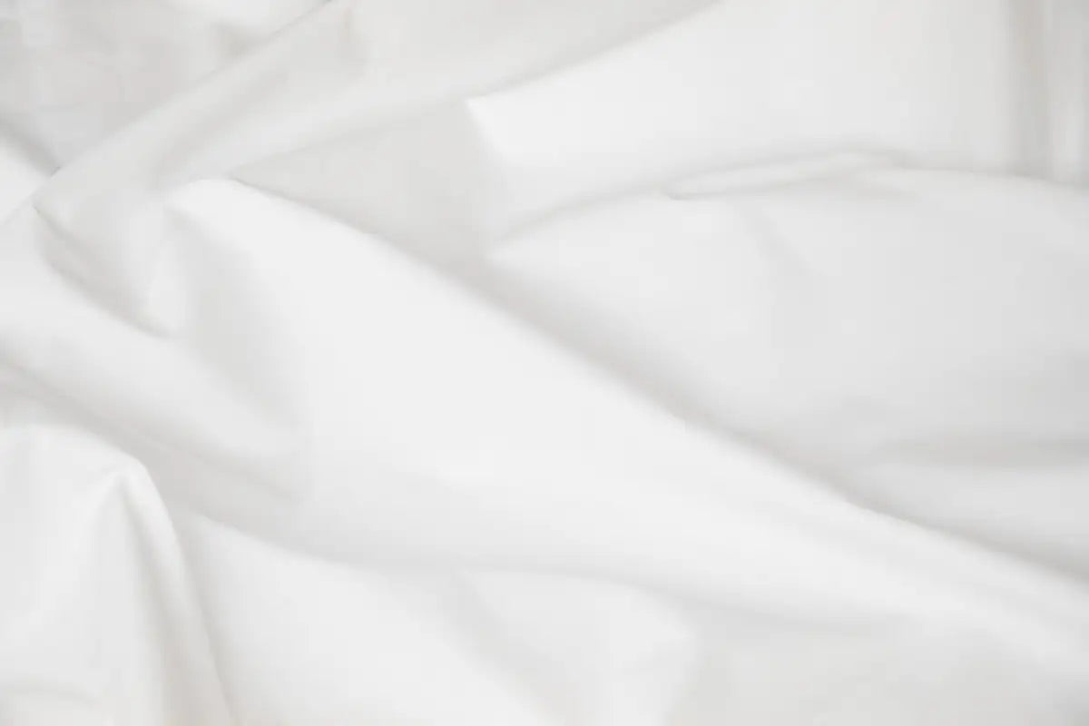 White Pure Cotton Bedsheet Set — BELONG India