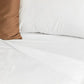 White Pure Cotton Bedsheet Set — BELONG India