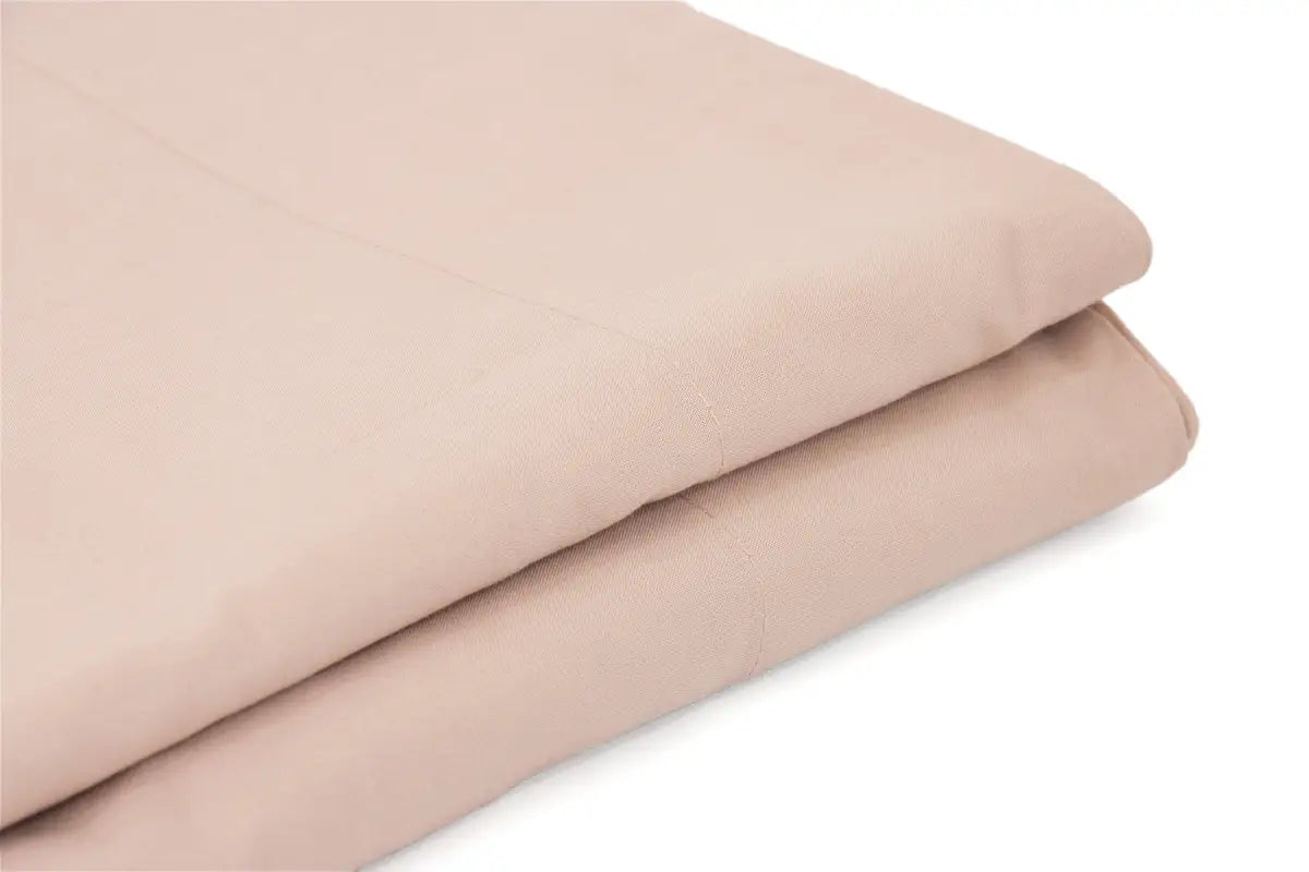 Blush Pink Pure Cotton Bedsheet Set — BELONG India