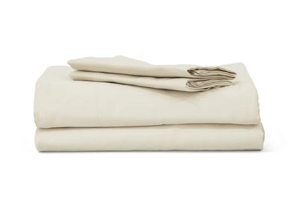 Ivory Pure Cotton Bedsheet Set — BELONG India