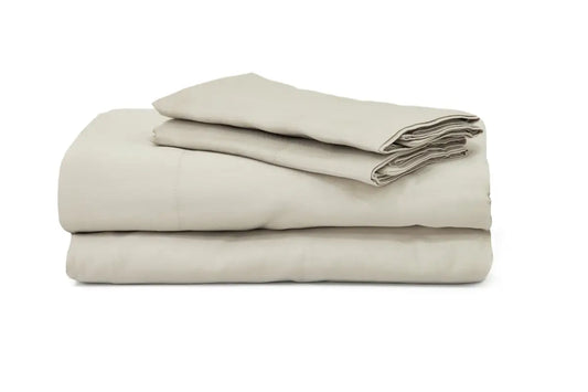 Light Grey Pure Cotton Bedsheet Set — BELONG India
