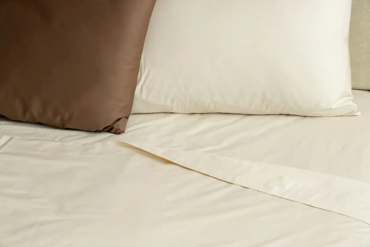 Ivory Pure Cotton Pillow Cover Set — BELONG India