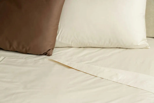 Ivory Pure Cotton Pillow Cover Set — BELONG India