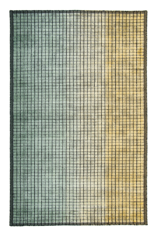Division Green Ombre Handmade Rug
