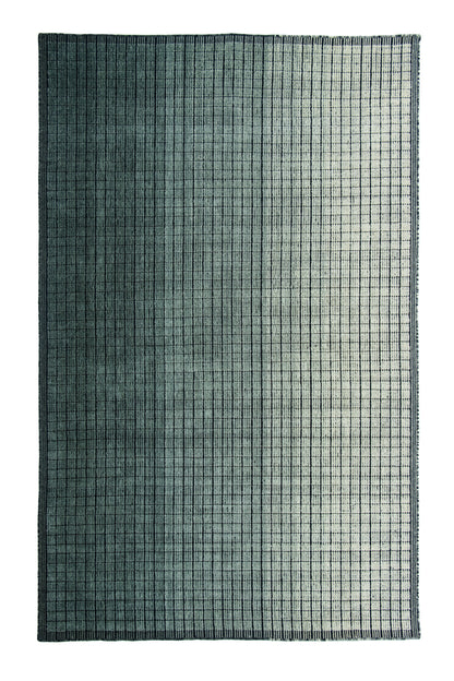 Aurangabad Green Blue Ombre Rug